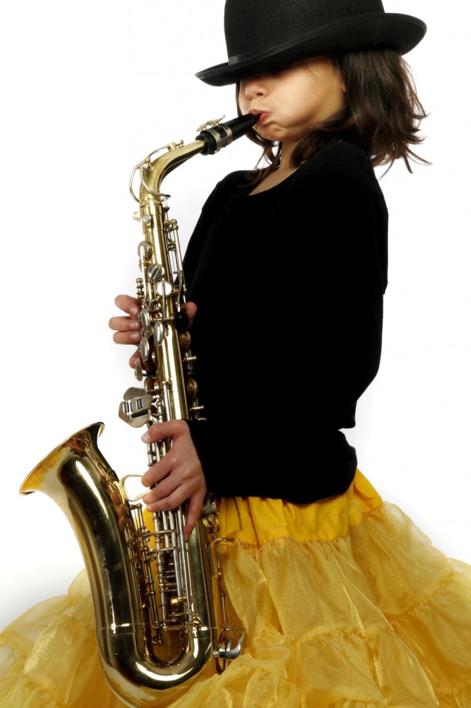 sax girl small - Little School of Music