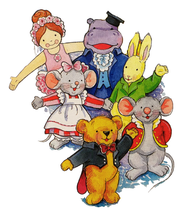 Music for Little Mozarts Group Characters Graphic