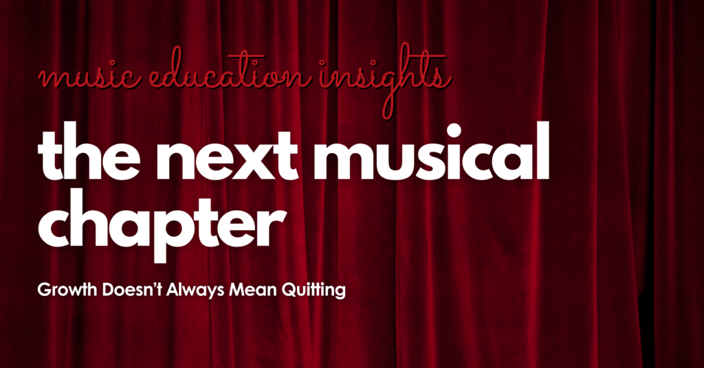 The Next Musical Chapter Article