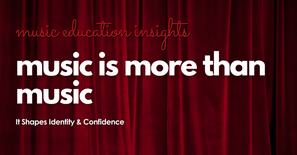 Music is More than Music Article
